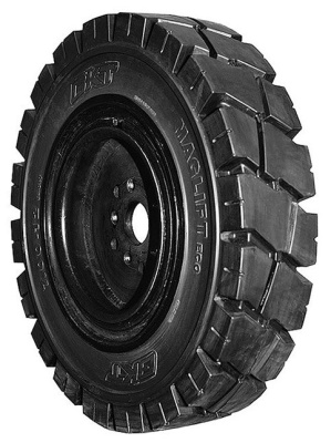Спецшина BKT  4,00-8 цельнолитая  